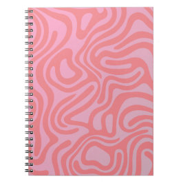 Caderno Espiral Design simple et élégant Carnet spiral abstrait