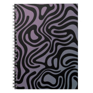 Caderno Espiral Design simple et élégant Carnet spiral abstrait