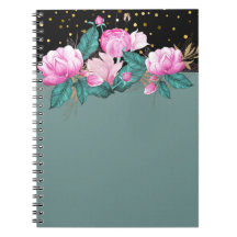 Design Trending Giry Stationery Pink Black Fl