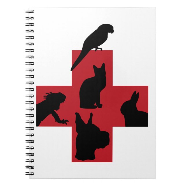 Caderno Espiral Design veterinária (Frente)