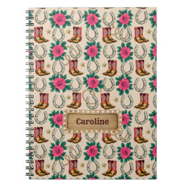 Caderno Espiral Designer da Princesa do Centro-Oeste Personalizado