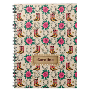 Caderno Espiral Designer da Princesa do Centro-Oeste Personalizado