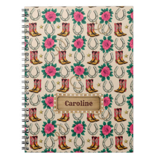 Caderno Espiral Designer da Princesa do Centro-Oeste Personalizado