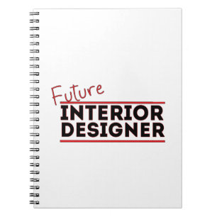 Caderno Espiral Designer do Interior Futuro