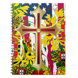 Caderno Espiral Designs portuguesas