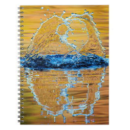 Caderno Espiral Despejo na noite de outono