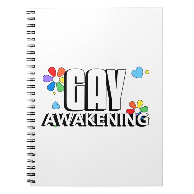 Caderno Espiral Despertar gay (Frente)