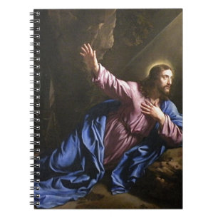Caderno Espiral Destino da paz da cristandade da oração da cruz do