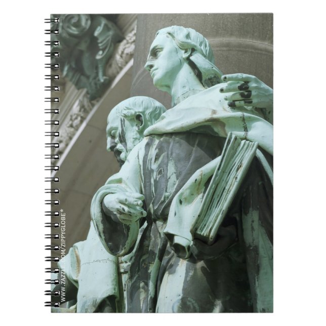 Caderno Espiral Detalhes da Catedral de Berlim (Frente)