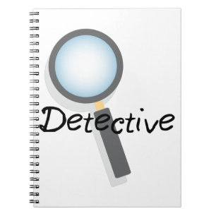 Caderno Espiral Detetive