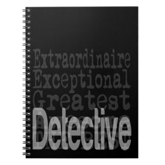 Caderno Espiral Detetive Extraordinário
