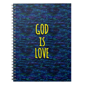Caderno Espiral Deus é Amor 