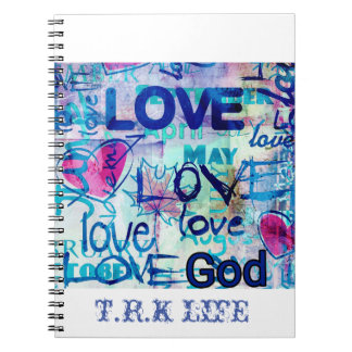 CADERNO ESPIRAL DEUS É AMOR (NOVO)