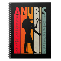 Deus Egípcio Anubis Retrai Hieroglifos Egípcios
