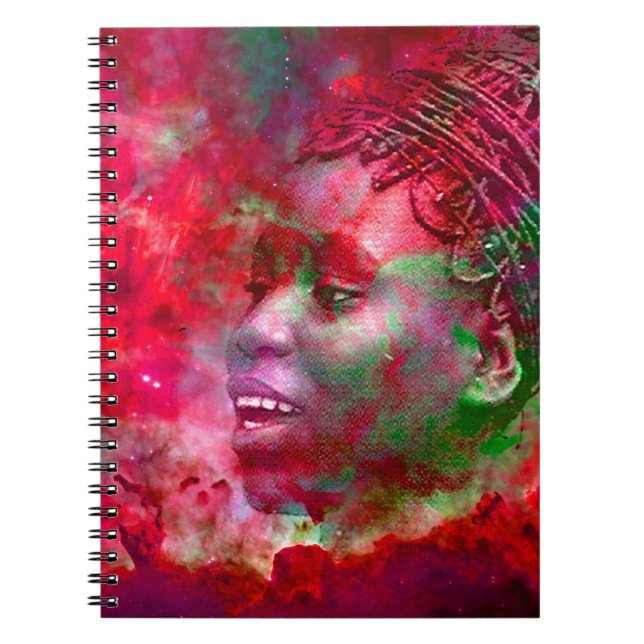 Caderno Espiral Deusa do Fogo (Frente)