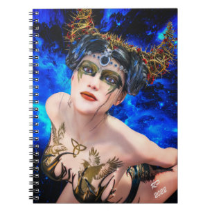Caderno Espiral Deusa Morghanna Notebook
