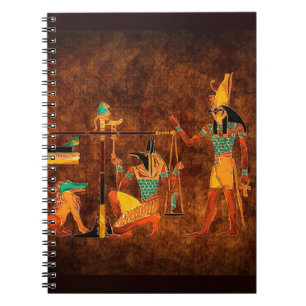 Caderno Espiral Deuses Egípcios Antigos