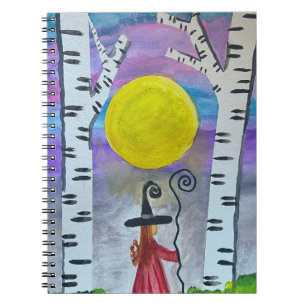 Caderno Espiral Devaneios ao Luar