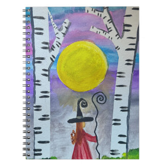 Caderno Espiral Devaneios ao Luar