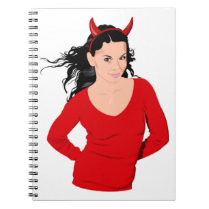 CADERNO ESPIRAL DEVIL GIRL