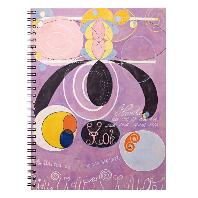 Caderno Espiral Dez Maiores, 6, Adulthood | Hilma af Klint | (Frente)