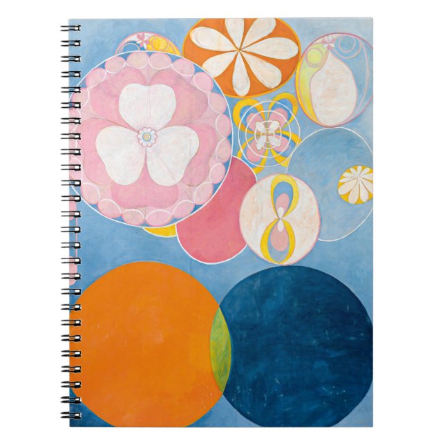 Caderno Espiral Dez maiores, nº 2, infância | Hilma af Klint | (Frente)