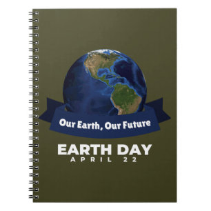 Caderno Espiral Dia da Terra