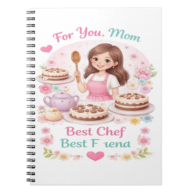 Caderno Espiral Dia das mães 2026 (Frente)