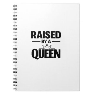 Caderno Espiral Dia das Mães “Criado Por uma Rainha” Empoderamento