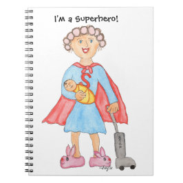Caderno Espiral Dia das Mães Super Mãe
