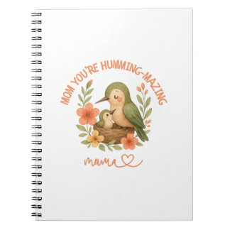 Caderno Espiral Dia das Mães Você é Zumbindo-Incível Mamãe
