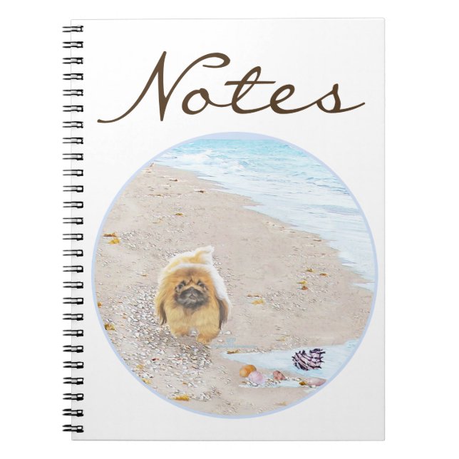 Caderno Espiral Dia de Praia (Frente)