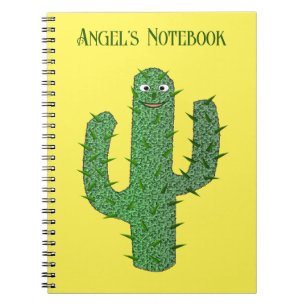 Caderno Espiral Dia do Cactus Feliz Morto