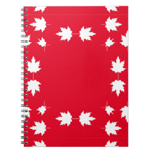 Caderno Espiral dia do Canadá