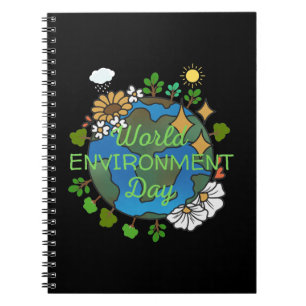 Caderno Espiral Dia Mundial do Ambiente