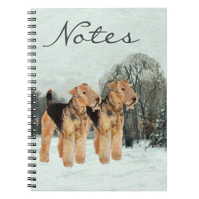 Caderno Espiral Dia Nevado (Frente)