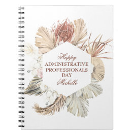 Caderno Espiral Dia Personalizado de Profissionais Administrativos