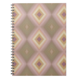 Caderno Espiral Diamantes aninhados