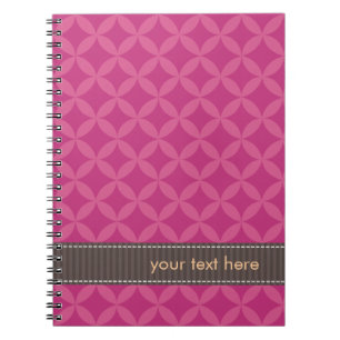 Caderno Espiral Diamantes geométricos personalizados Flambé