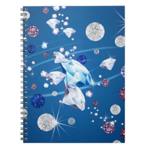 Caderno Espiral Diamond Galaxy 12