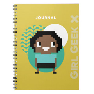 Caderno Espiral Diário - amarelo - duende