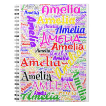 Diário Amelia Notebook