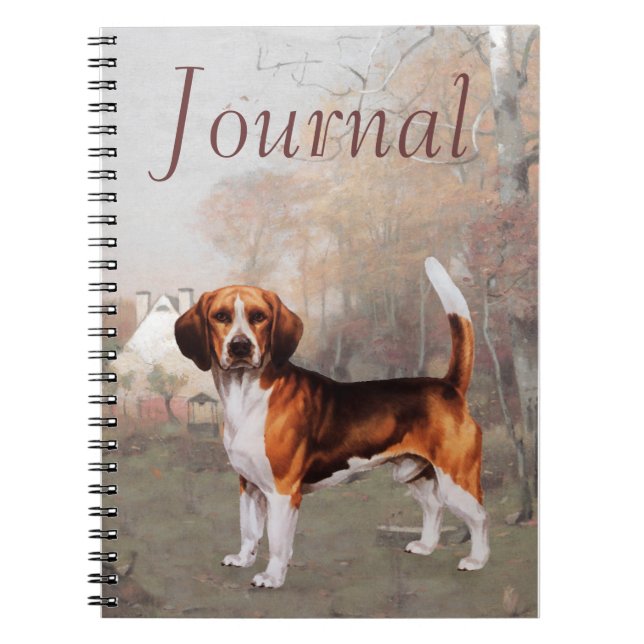 Caderno Espiral Diário Beagle (Frente)