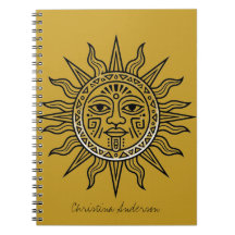Diário Boho Sol Asteca/