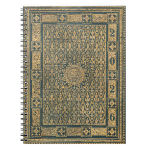 Caderno Espiral Diário Classy & Classic Fleur-de-Lis 2026