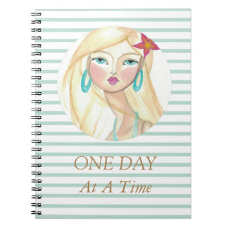 Caderno Espiral Diário com citações