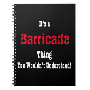 Caderno Espiral Diário da barricada de Les Miserables