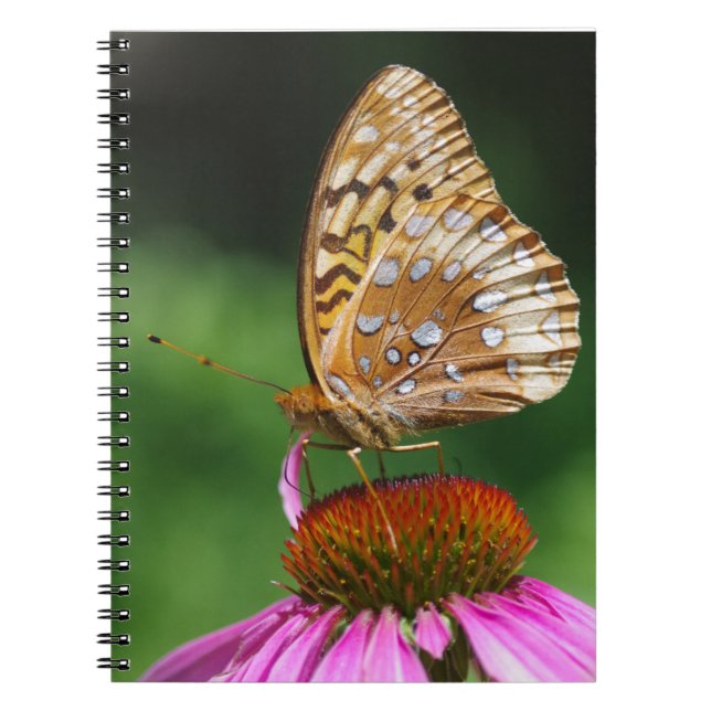 Caderno Espiral Diário da borboleta (Frente)