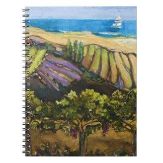 Caderno Espiral Diário da costa de Califórnia