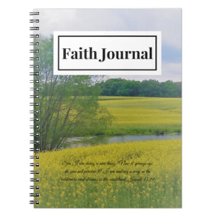 Caderno Espiral Diário da fé